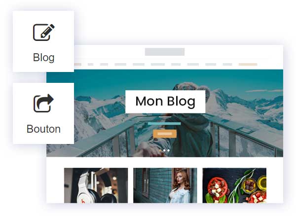 Créer un blog SiteBuilder Pro