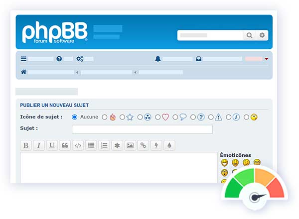 Hébergement phpBB rapide et performant