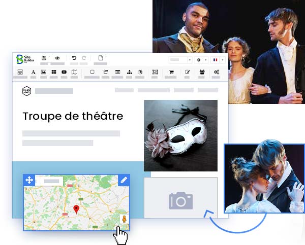 Créer un site de théâtre