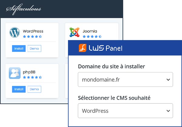 Installation de WordPress en 1 clic