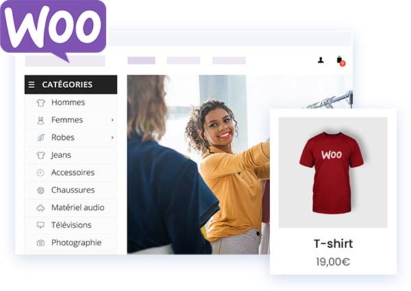 Un site e-commerce avec WooCommerce