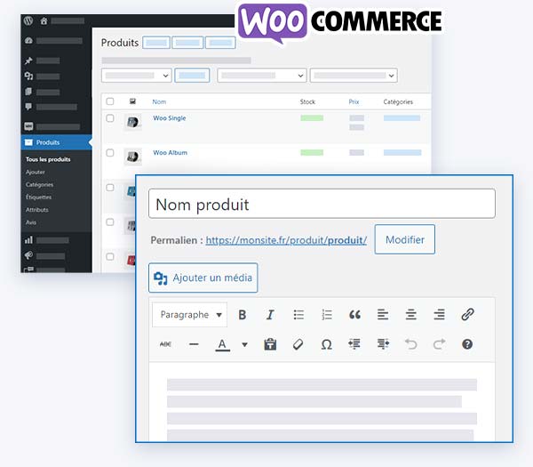 Solution Woocommerce complète et accessible