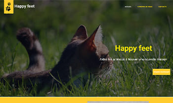 Template site association animale